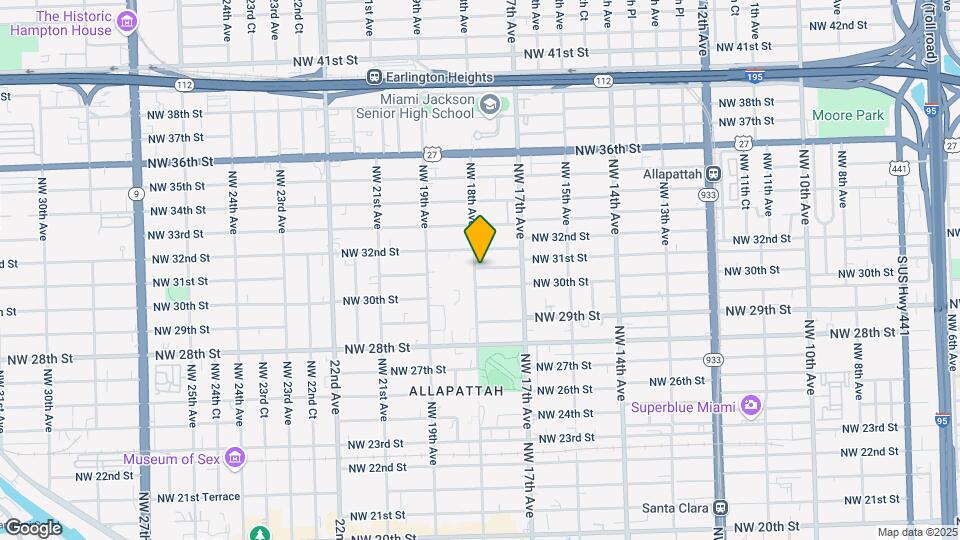 1786 NW 31st St Map and Location Details