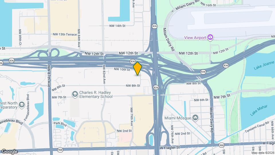 990 NW 78th Ave Map and Location Details