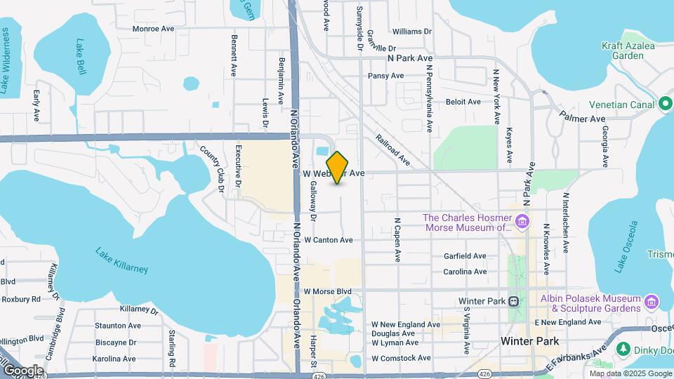 The Lofts of Winter Park Village Mapa y Detalles de la Ubicación