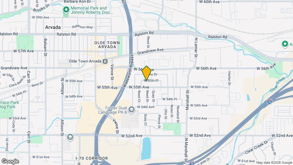 6940 W 55th Pl Map and Location Details