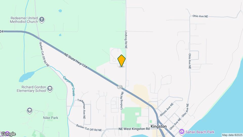 10715 NE Rhody Wy Map and Location Details