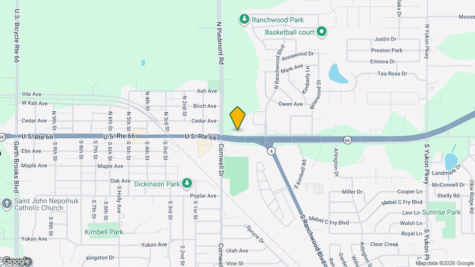 201 E Main St Map and Location Details