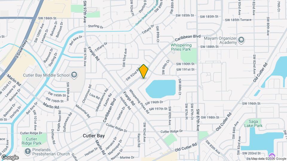 9121 Ridgeland Dr Map and Location Details