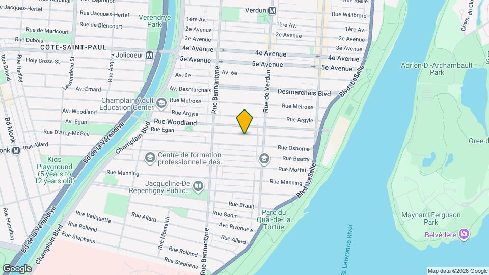 694-704 Egan Rue Map and Location Details