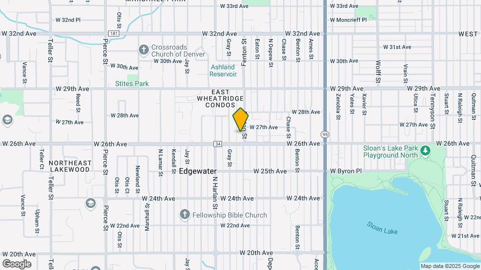 2635 Fenton St Map and Location Details