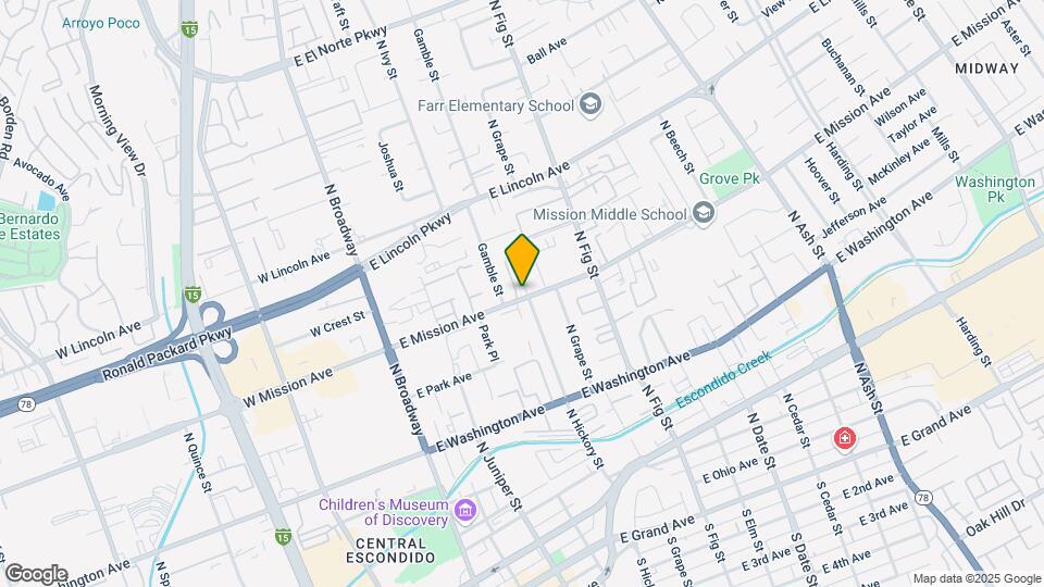 Mission Grande Apartments Mapa y Detalles de la Ubicación