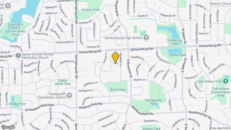 1306 Forestdale Ct Map and Location Details