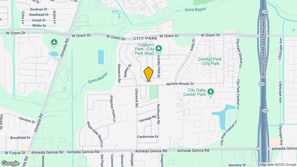 2042 Nichole Woods Dr Mapa y Detalles de la Ubicación