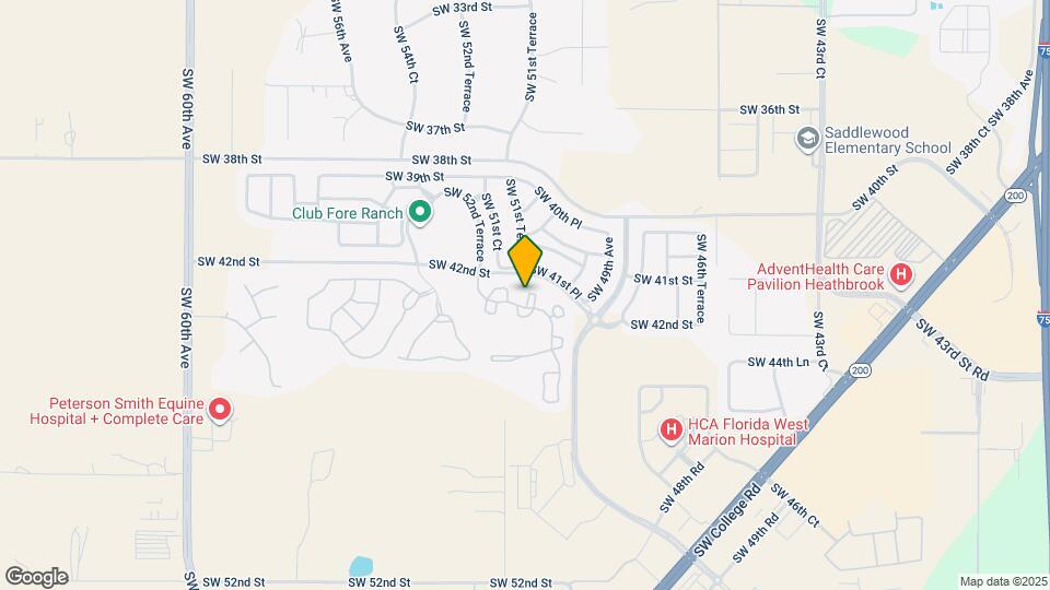 4135 SW 51st Cir Map and Location Details