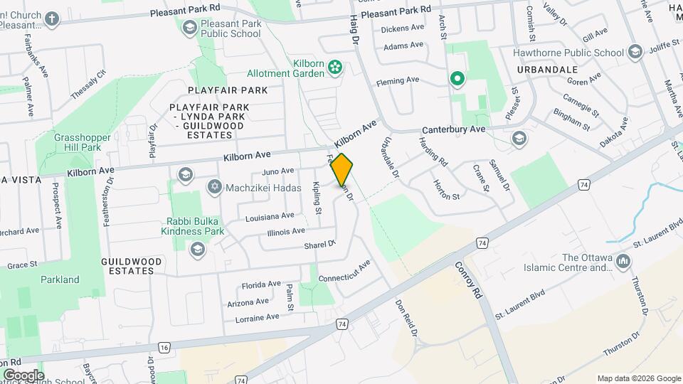 2061 Featherston Dr Map and Location Details