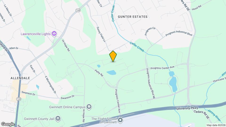 1595 Villageside Ct Mapa y Detalles de la Ubicación