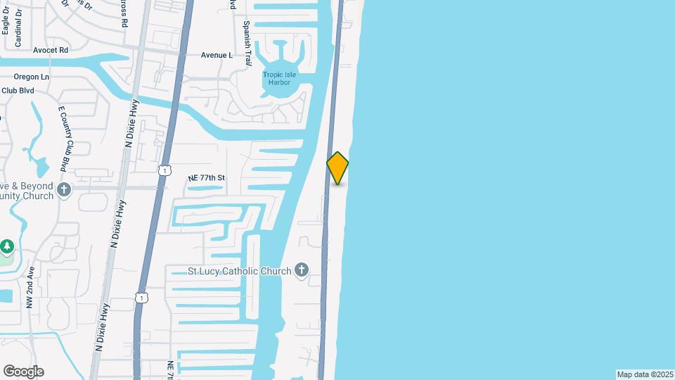 3211 S Ocean Blvd Map and Location Details