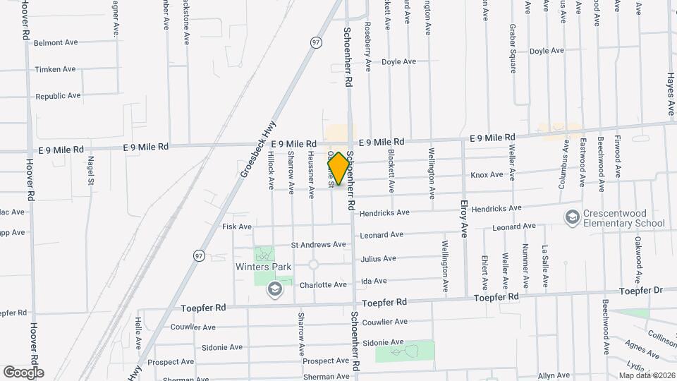 22628 Oaklane St Map and Location Details