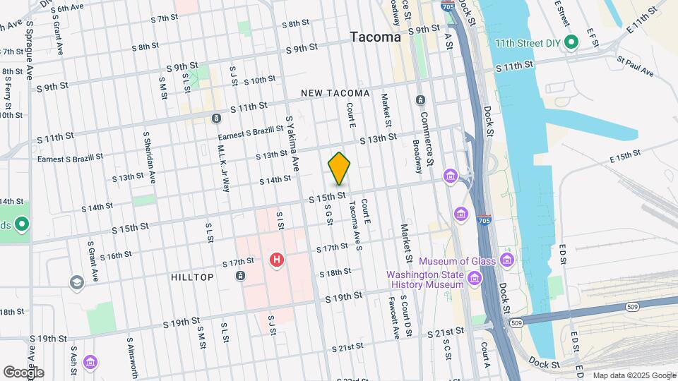 609 S 15th St Map and Location Details