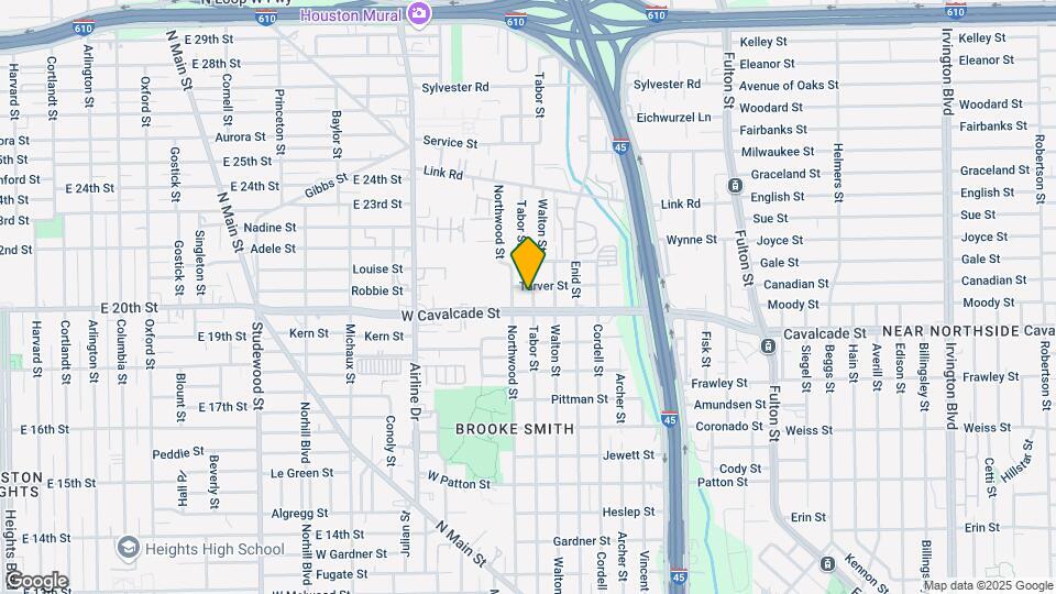 1407 Tabor St Map and Location Details