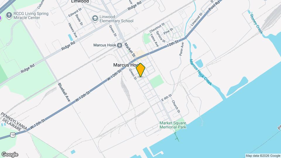 8 W 8th St Map and Location Details