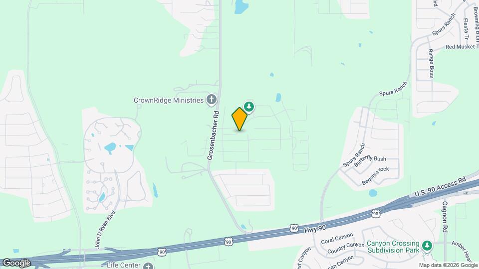 11727 Black Rose Map and Location Details