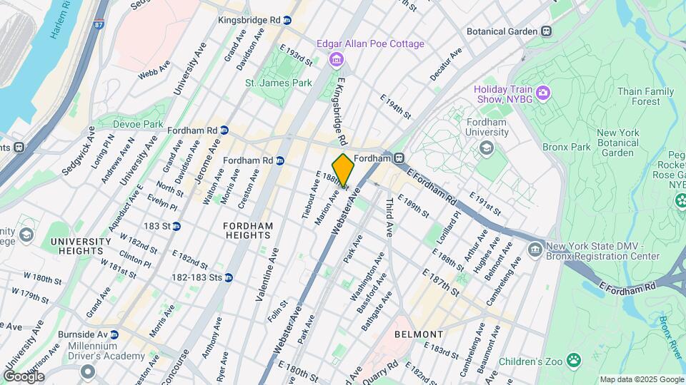 2444-2446 Marion Ave Mapa y Detalles de la Ubicación