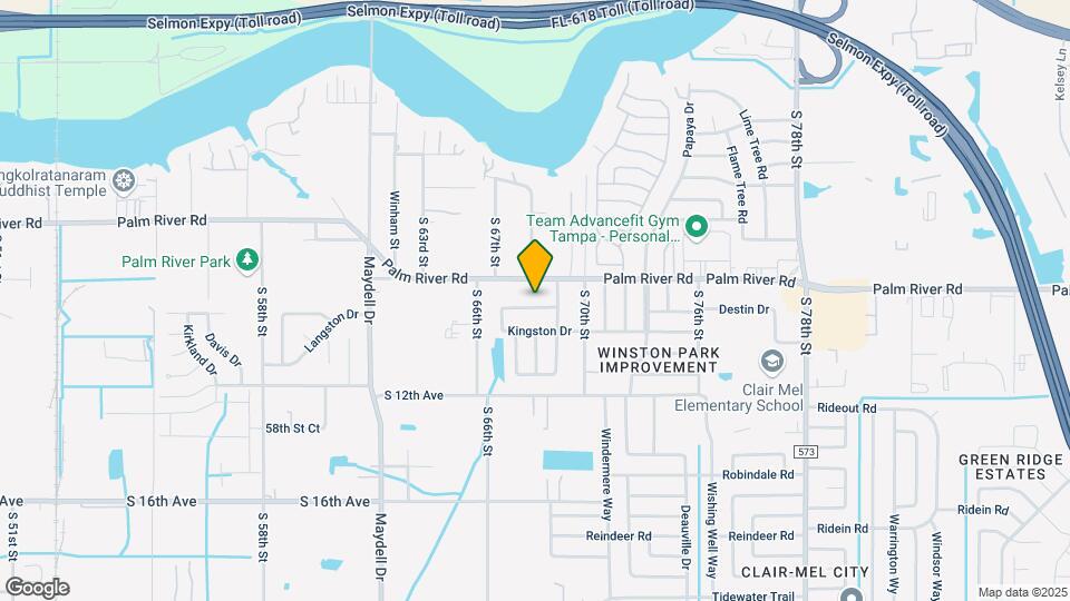 6807 Kingston Dr Map and Location Details