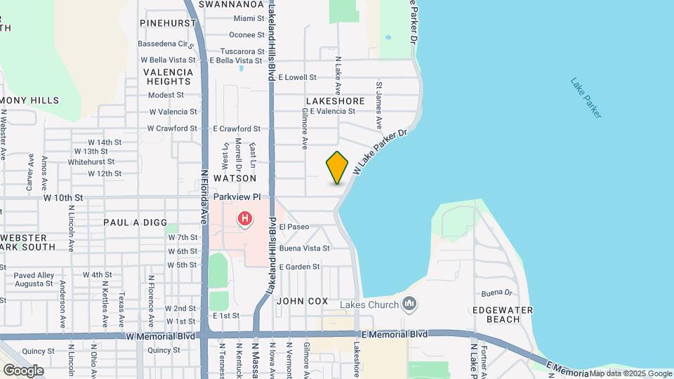 748 Parkview Pl Map and Location Details