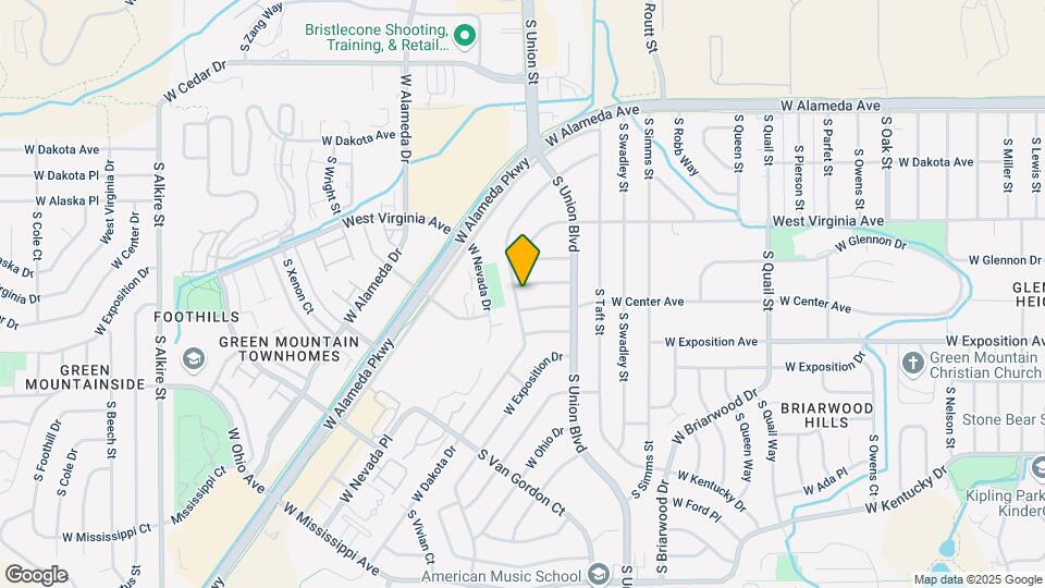 12098 W Virginia Dr Map and Location Details