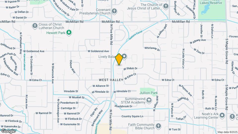 10490 W Wildrose Ct Map and Location Details