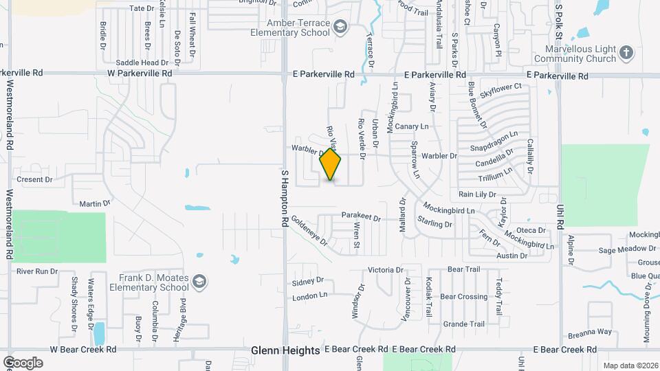 1229 Rio Vista Dr Map and Location Details
