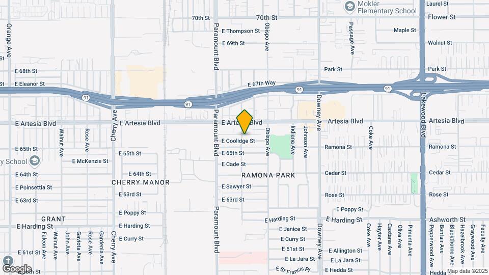 3001 E Coolidge St Mapa y Detalles de la Ubicación