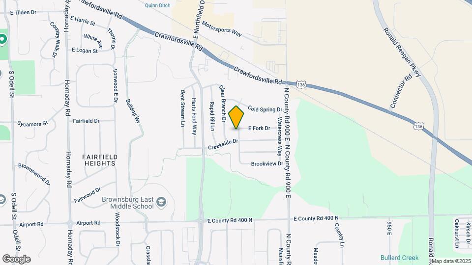 322 Brookview Dr Map and Location Details