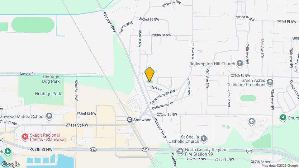 8326 Henning Dr Map and Location Details