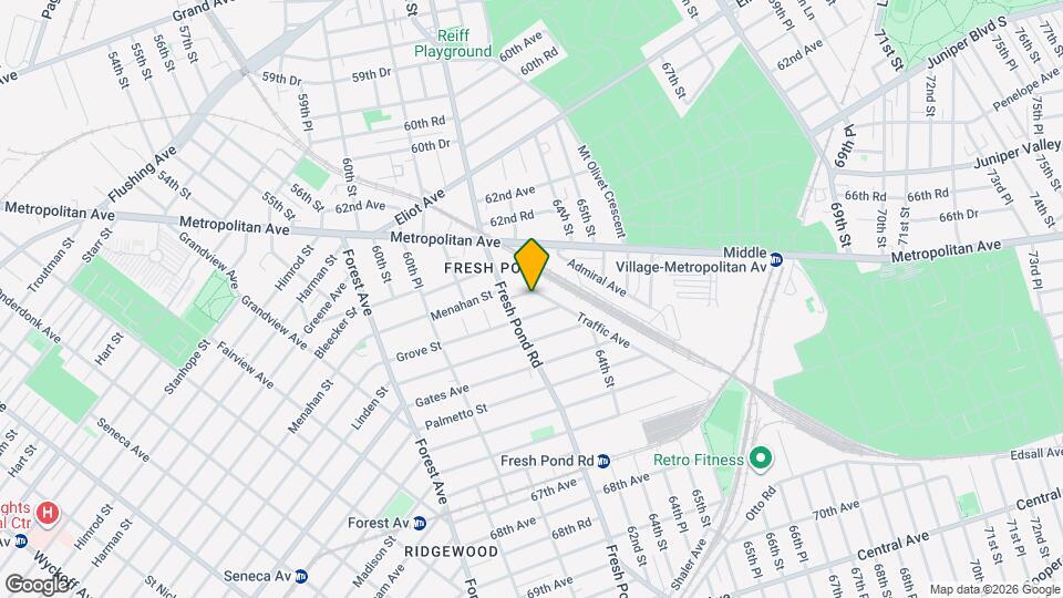 6168 Menahan St Mapa y Detalles de la Ubicación