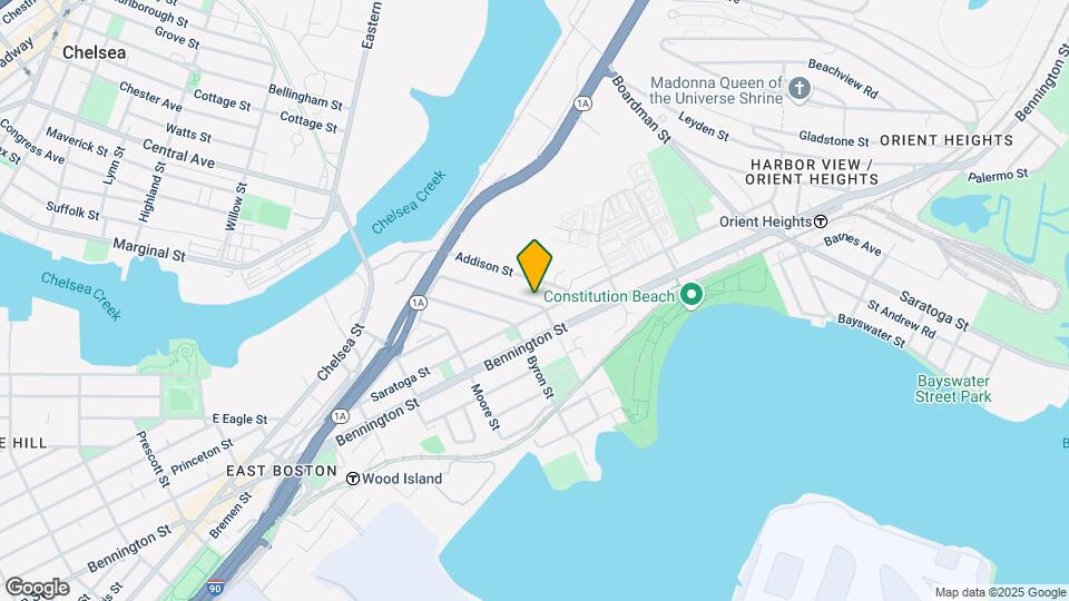 86 Wordsworth St, Unit #SF Map and Location Details