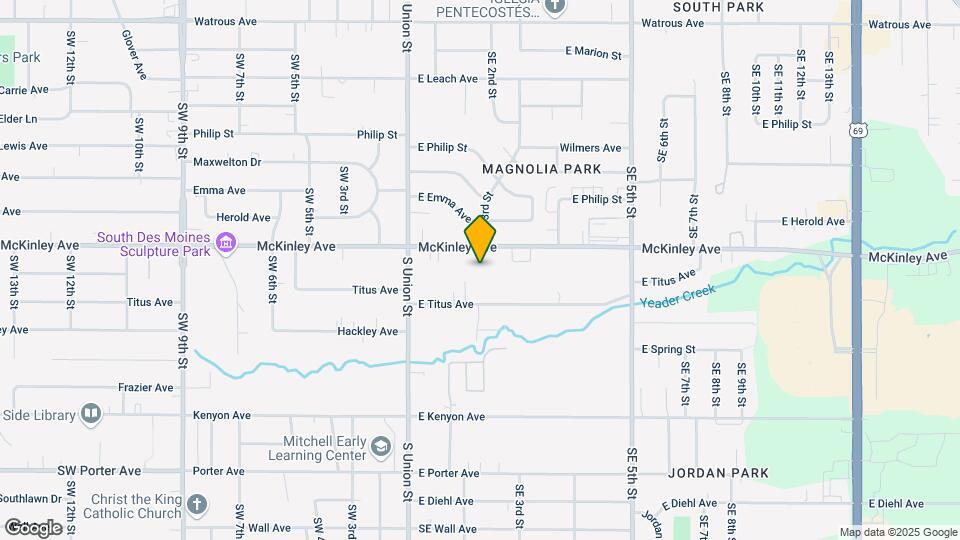 221 E McKinley Ave Map and Location Details