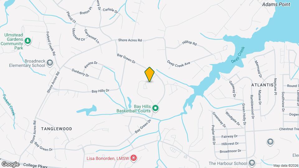 643 Oakland Hills Dr Map and Location Details