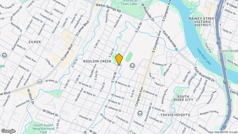 1301 S 1st St Map and Location Details