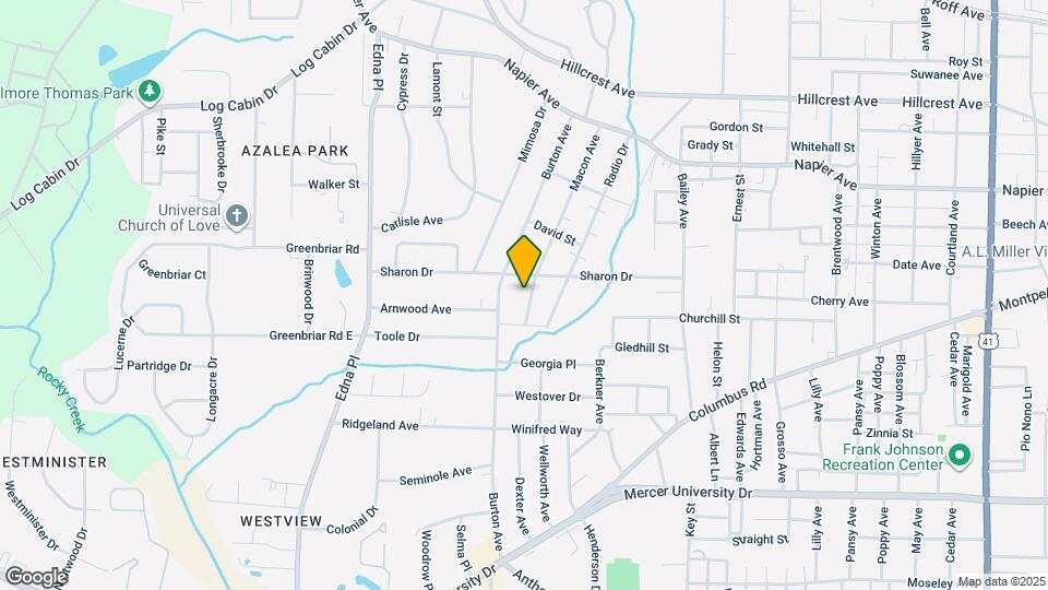 1325 Macon Ave Map and Location Details