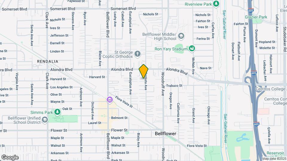 16117 Cornuta Ave Map and Location Details