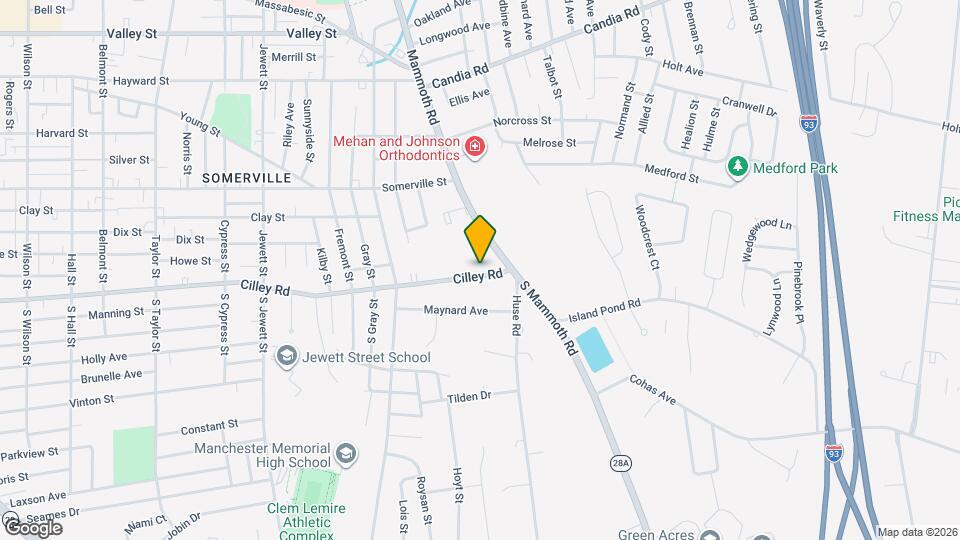 1142 Cilley Rd, Unit Unit 1 Map and Location Details