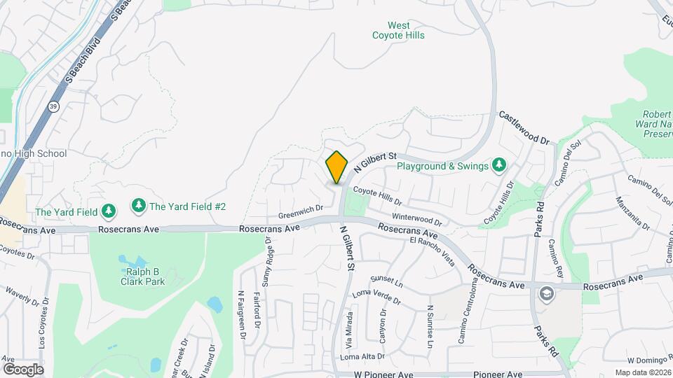 2134 Baywood Dr Map and Location Details