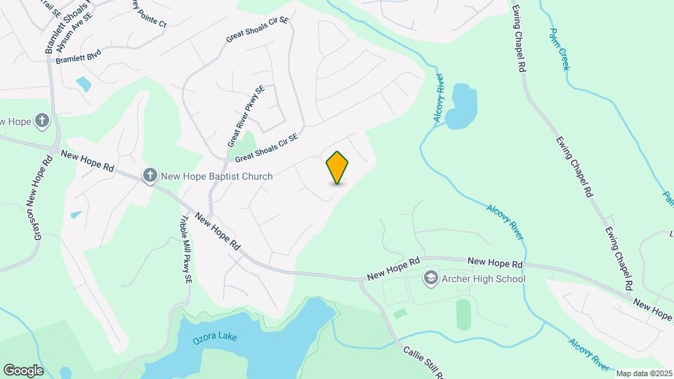 1918 Tribble Crest Dr Mapa y Detalles de la Ubicación