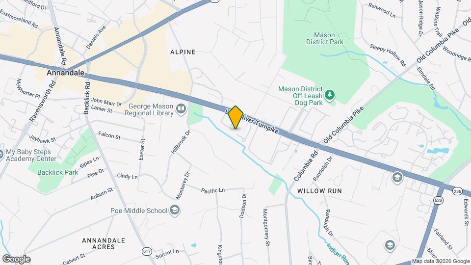 4538 Little River Run Dr Map and Location Details