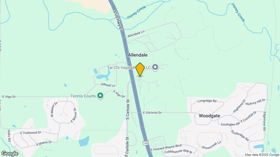44 Allendale Ln Map and Location Details