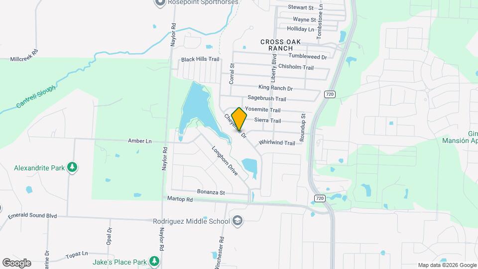 1020 Cheyenne Dr Map and Location Details