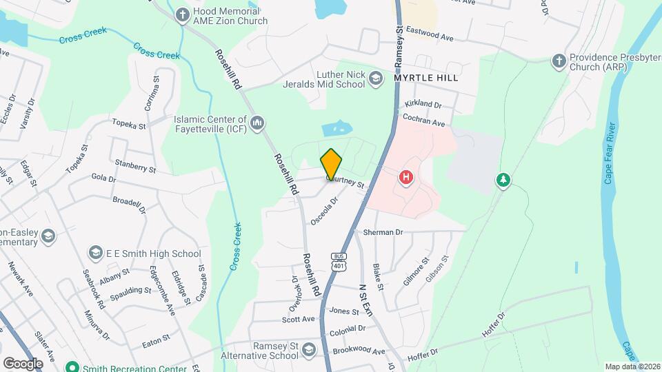 2076 Seneca Dr Map and Location Details