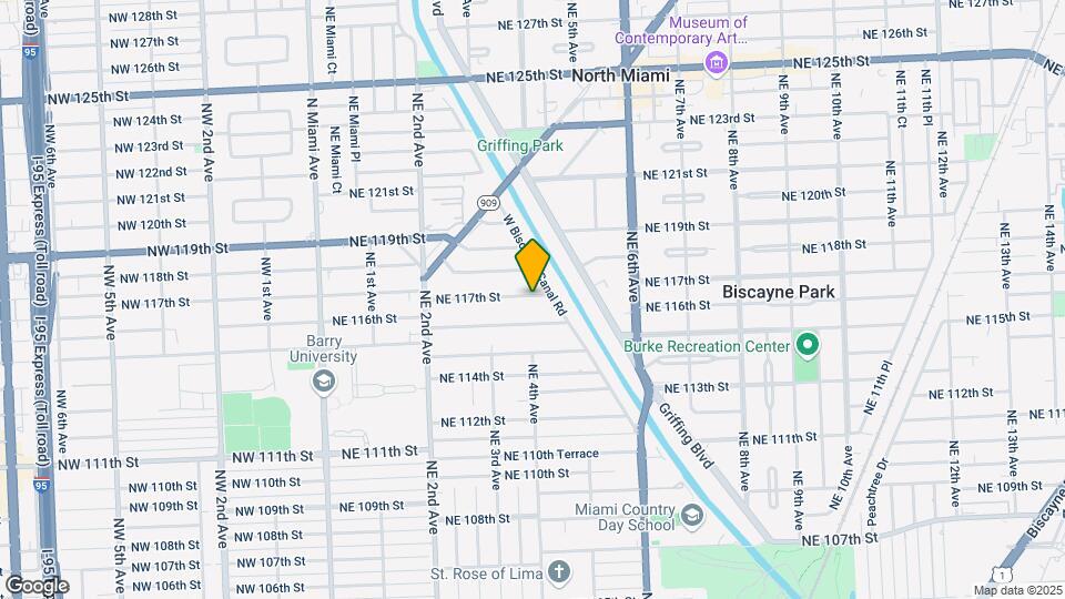 364 NE 117th St Map and Location Details