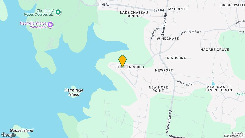 5105 Bay Overlook Dr Map and Location Details