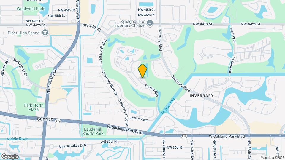 3650 Environ Blvd Map and Location Details