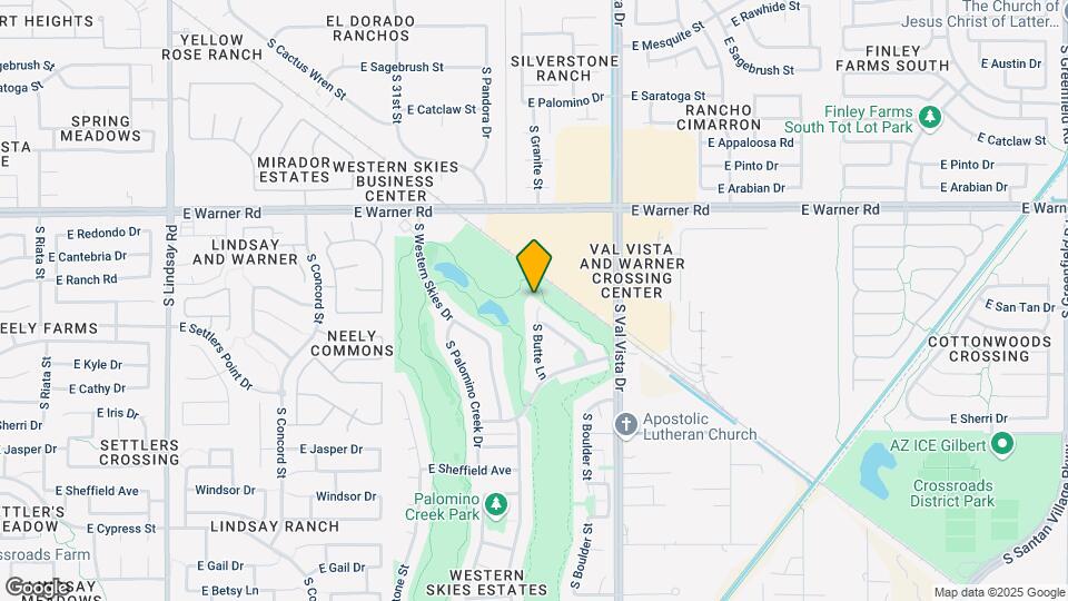 972 S Butte Ln Map and Location Details