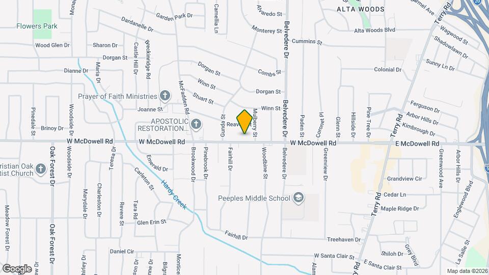 826 W McDowell Rd Mapa y Detalles de la Ubicación