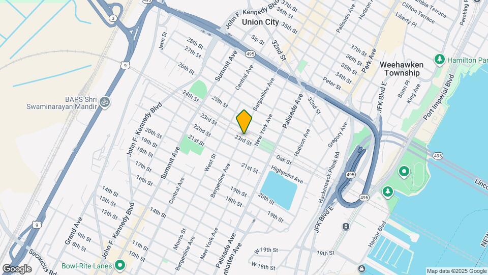 2300 Bergenline Ave Map and Location Details